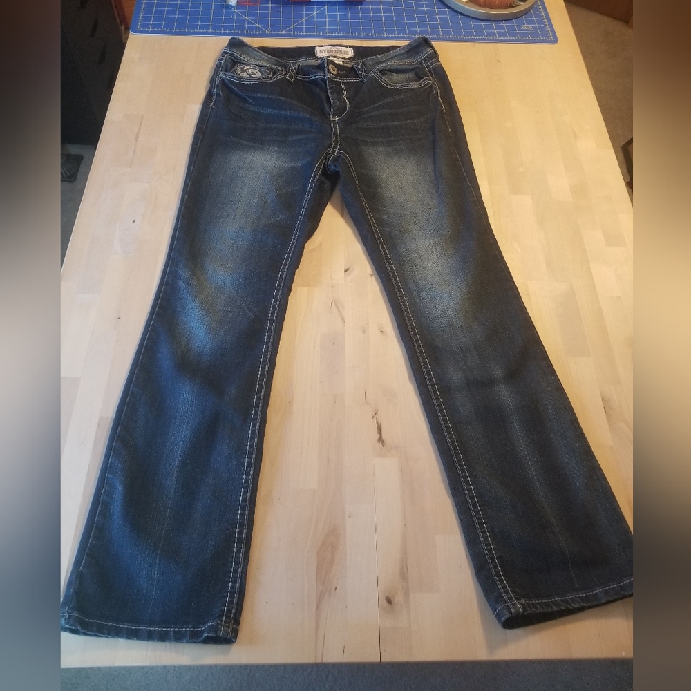 Dark Wash Hydraulics Jean's Size 16